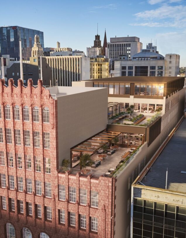 299 Bourke St Aerial (square)