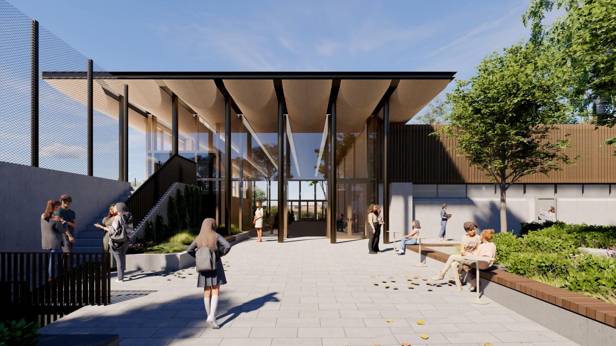 St Catherine’s Wintergarden, Frank Osborne Centre & Music School